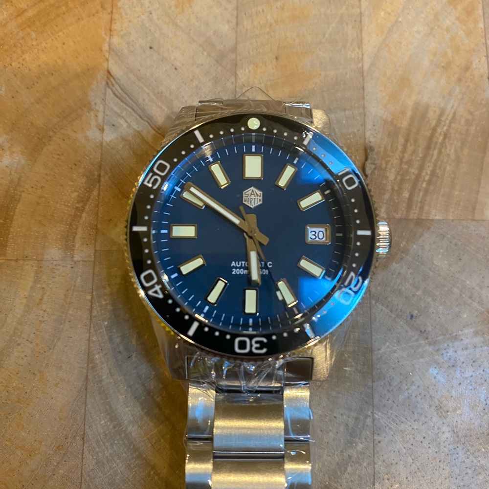 SALE SALE!!! New Men’s San Martin Automatic Mechanical Divers Watch